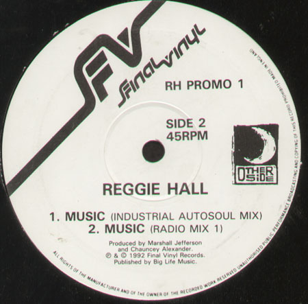 REGGIE HALL - Music