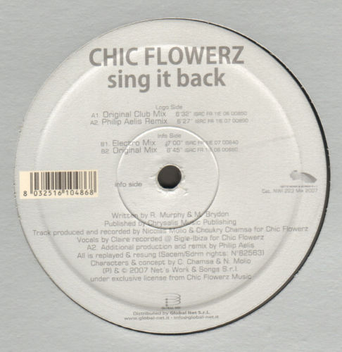 CHIC FLOWERZ - Sing It Back