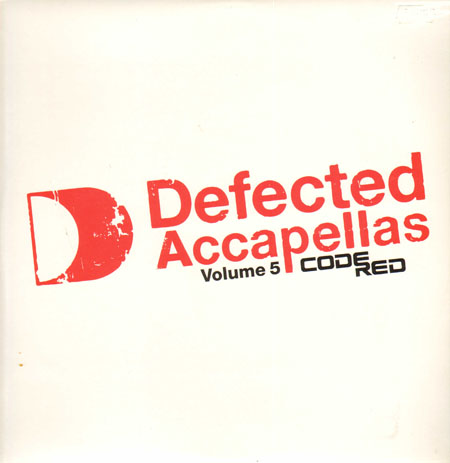 VARIOUS - Defected Accapellas Volume 5 / Code Red