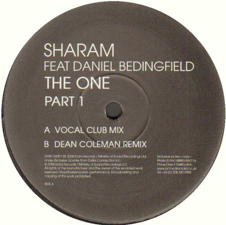 SHARAM - The One Part 1, Feat. Daniel Bedingfield 