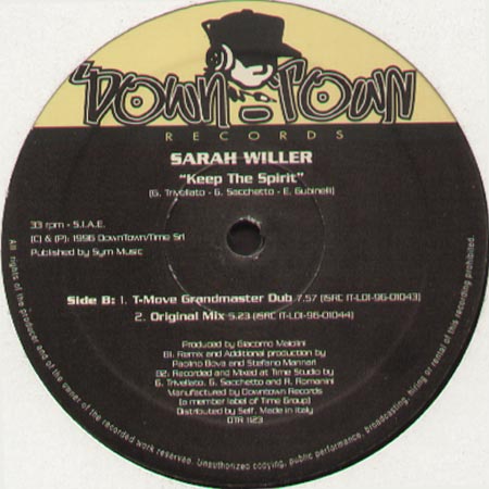 SARAH WILLER - Keep The Spirit