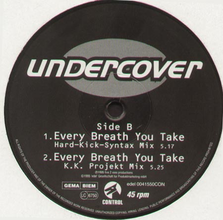 UNDERCOVER - Every Breath You Take 