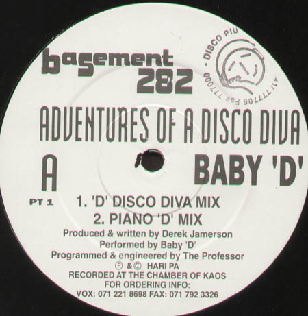BABY D - Adventures Of A Disco Diva