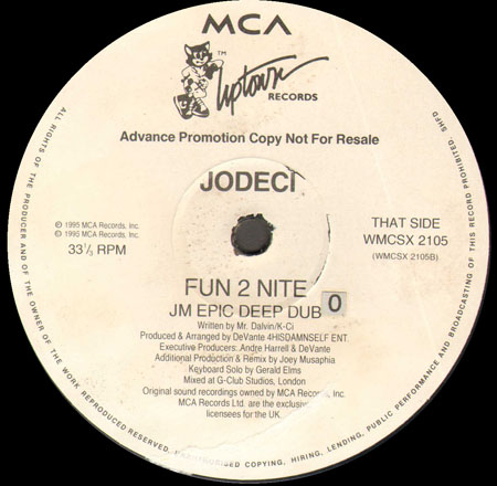 JODECI - Fun 2 Nite (Joey Musaphia Remixes)