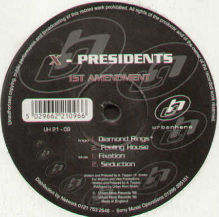 X - PRESIDENTS - 1st Amendment