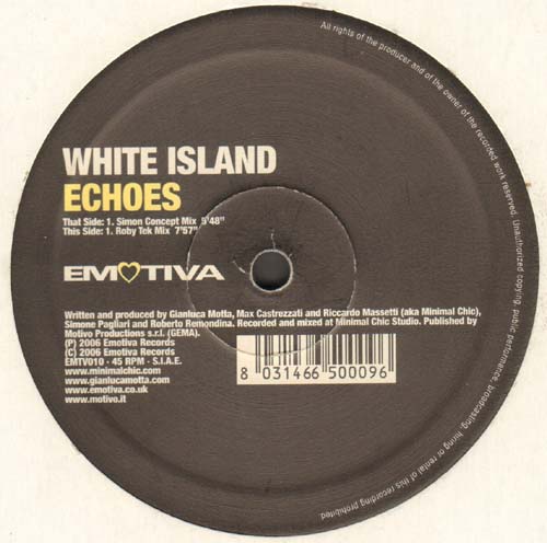 WHITE ISLAND - Echoes