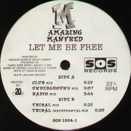 AMAZING MANFRED - Let Me Be Free