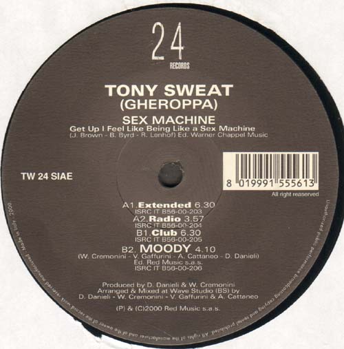 TONY SWEAT  - Sex Machine