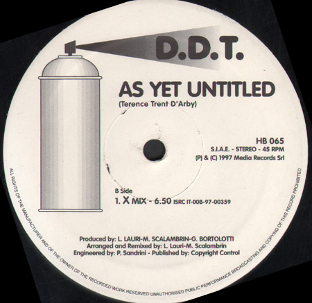 D.D.T.  - As Yet Untitled 