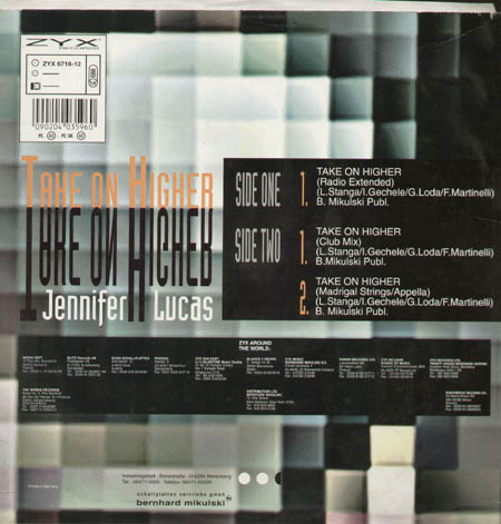 JENNIFER LUCAS - Take On Higher