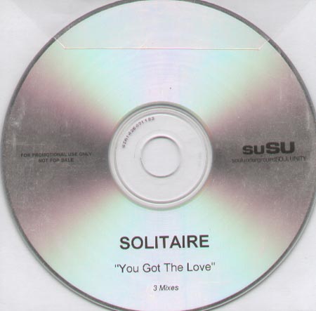 SOLITAIRE - You Got The Love (3 Mixes)