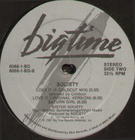 SOCIETY - Love It (Coldcut Rmx)