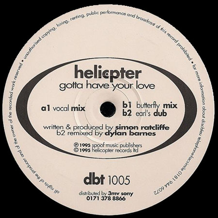 HELICOPTER - Gotta Have Your Love