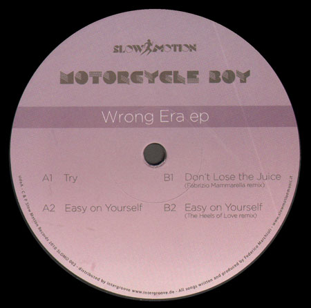 MOTORCYCLE BOY  - Wrong Era EP