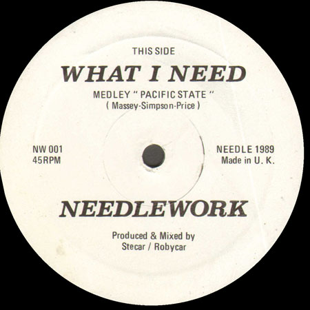 NEEDLEWORK - What I Need (Medley Pacific State)