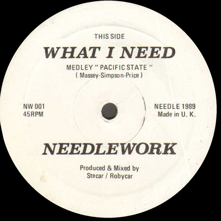 NEEDLEWORK - What I Need (Medley Pacific State)