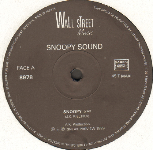 SNOOPY SOUND - Snoopy