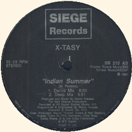 X-TASY - Indian Summer