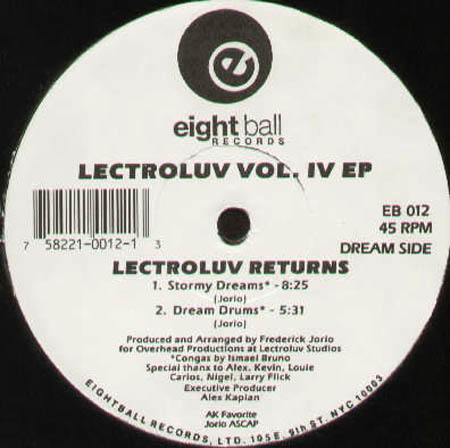 LECTROLUV - Lectroluv Vol. IV EP - Lectroluv Returns 