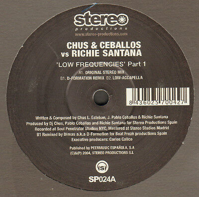 CHUS & CEBALLOS VS RICHIE SANTANA - Low Frequencies (Part 1)