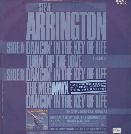 STEVE ARRINGTON - Dancin' In The Key Of Life (Remix)