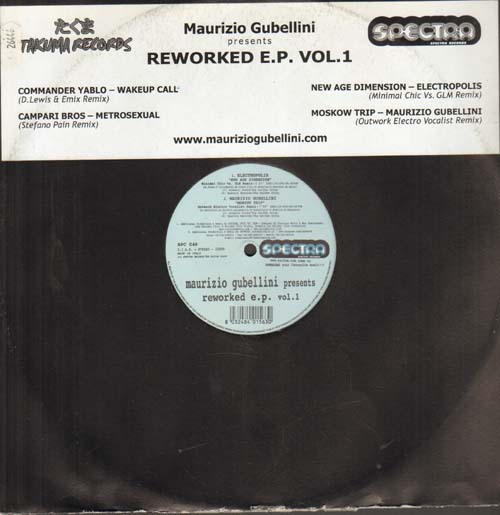 MAURIZIO GUBELLINI - Reworked EP Vol. 1
