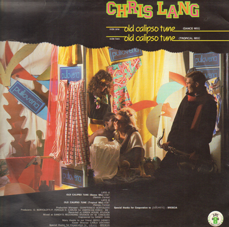 CHRIS LANG - Old Calipso Tune 