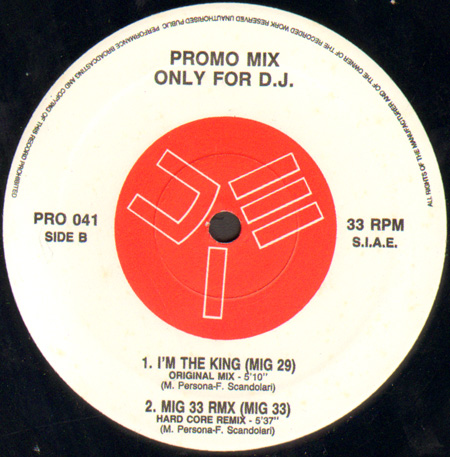 VARIOUS (ANTICO / F. ZAPPALA / MIG 29 / MIG 33) - Promo Mix 41 (What I Gotta Do / No Way Out / I'm The King / Mig 33)