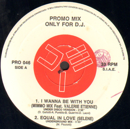 VARIOUS (MIMMOMIX / SELENE / A 3 FOLD AIM / NIGHT COMMUNICATION) - Promo Mix 46 (I Wanna Be With You / Equal In Love / Unacceptable Love / Nocturne Seduction)