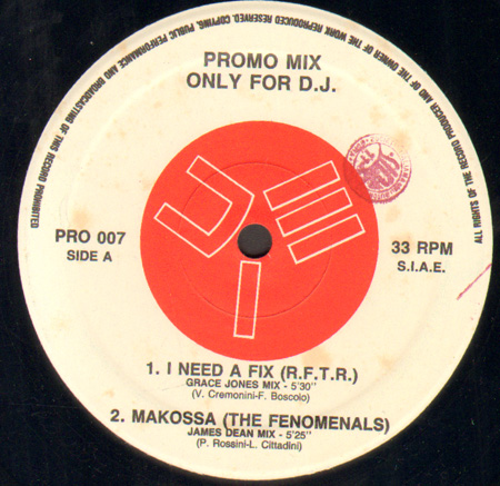 VARIOUS (R.F.T.R./ THE FENOMENALS / XD QUEST / P.W.M.) - Promo Mix 7 (I Need A Fix / Makossa / The Truth / Dynamic Key)