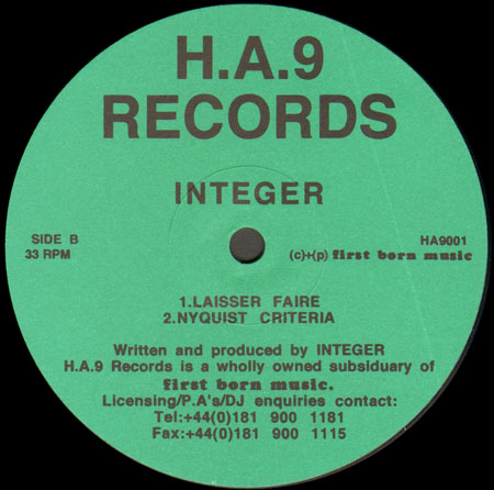 INTEGER - First Sine