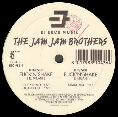 THE JAM JAM BROTHERS - Funk 'N' Shake