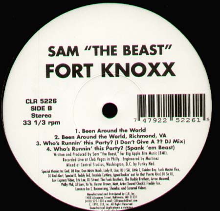 SAM THE BEAST - Sooki,Sooki