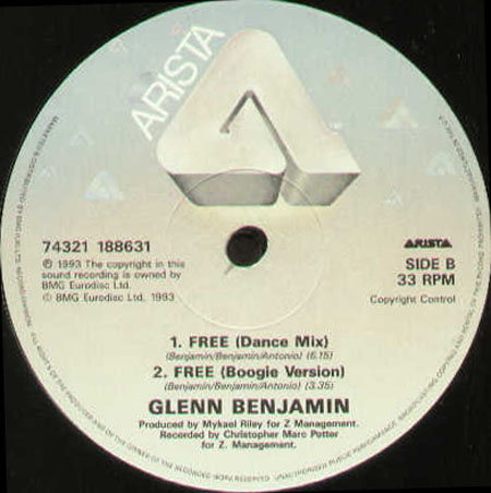 GLENN BENJAMIN - Free