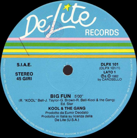 KOOL & THE GANG - Big Fun / No Show