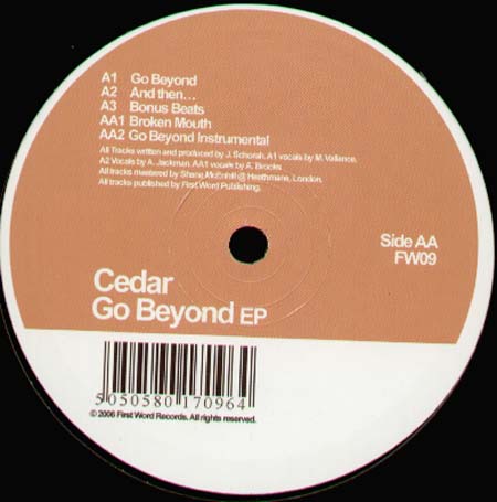 CEDAR - Go Beyond EP