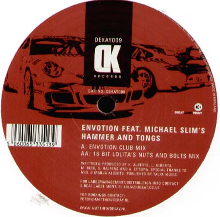 ENVOTION, FEAT. MICHAEL SLIM'S - Hammer And Tongs (16 Bit Lolita's Mix)