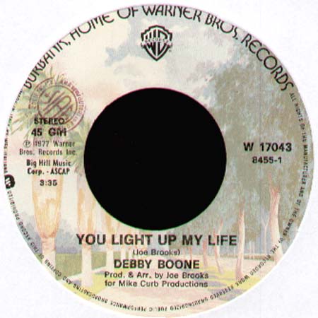 DEBBY BOONE - You Light Up My Life / Hasta Manana