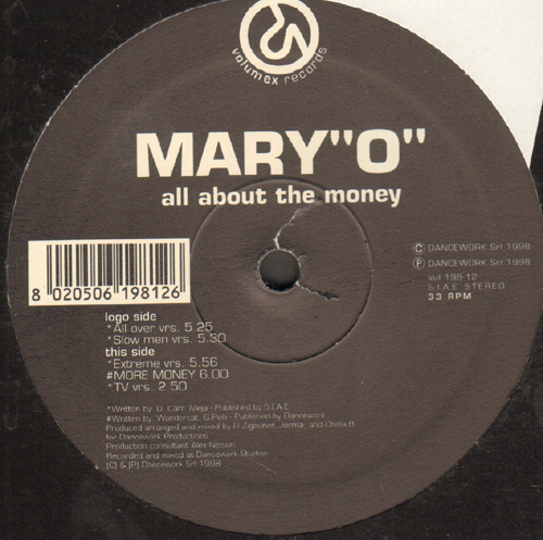 MARY O - All About The Money