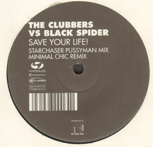 THE CLUBBERS VS BLACK SPIDER - Save Your Life!