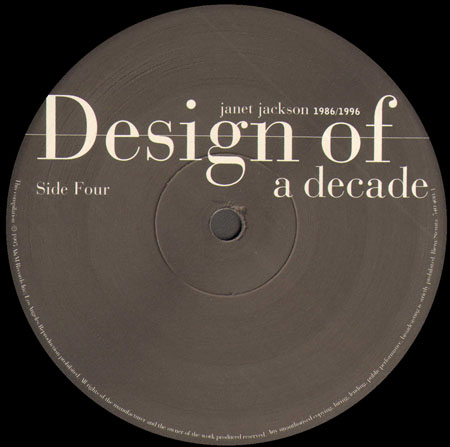JANET JACKSON - Design Of A Decade 1986 / 1996