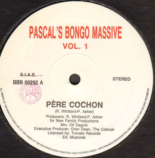 PASCAL'S BONGO MASSIVE - Volume 1