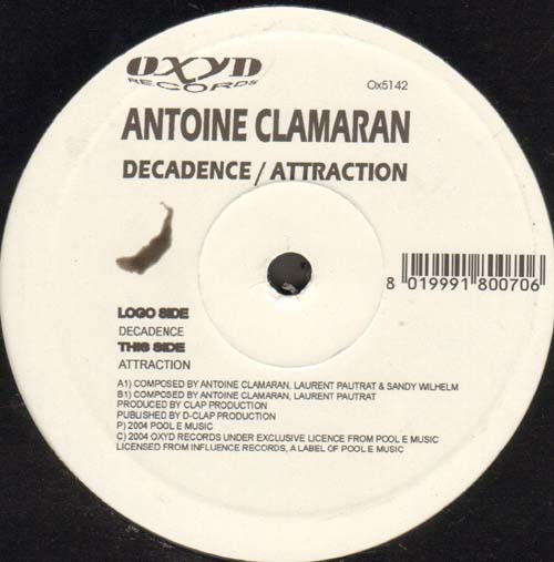 ANTOINE CLAMARAN - Decadance / Attraction