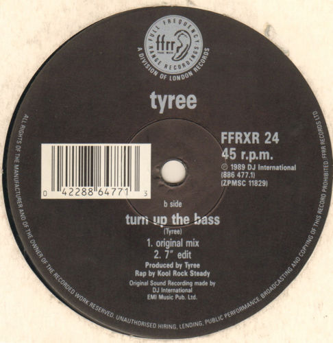 TYREE - Turn Up The Bass (Remix)