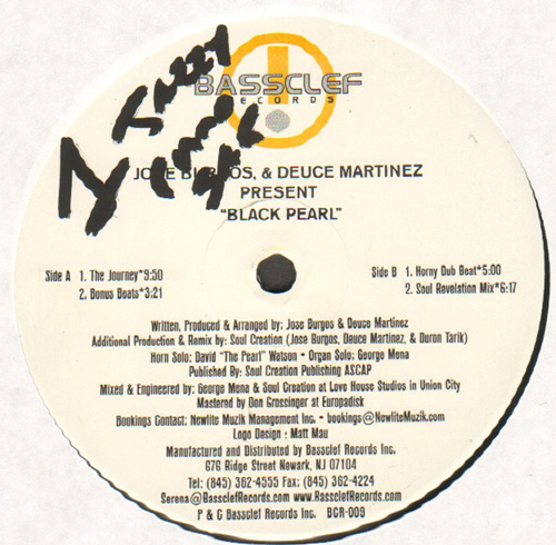 JOSE BURGOS & DEUCE MARTINEZ - Black Pearl