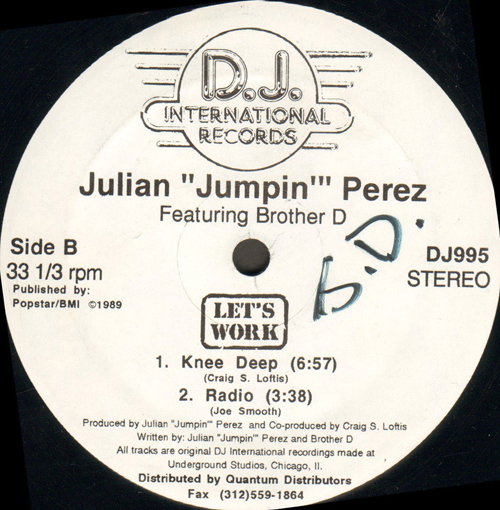 JULIAN JUMPIN PEREZ - Let's Work