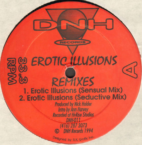 NICK HOLDER - Erotic Illusions (Remixes)