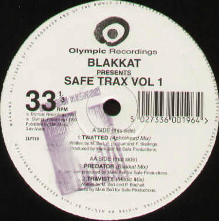 BLAKKAT - Safe Trax Vol 1 (Aphrohead & Blakkat Rmxs)