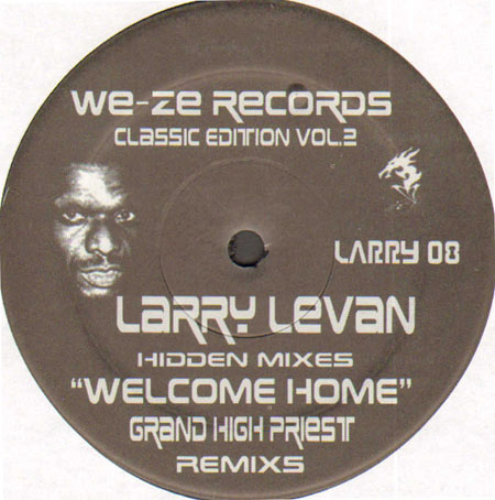 SHAWN CHRISTOPHER - Welcome Home (Grand High Priest Rmxs) - Larry Levan - Hidden Mixes) 