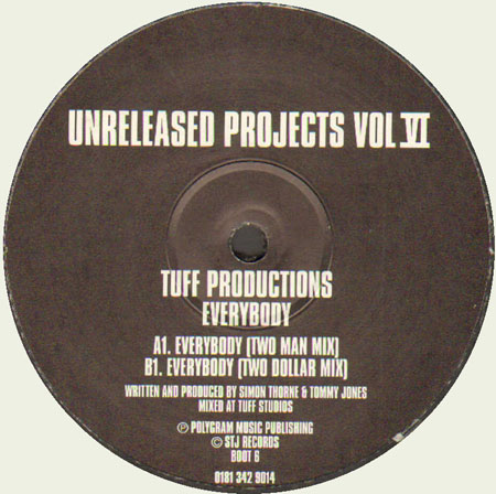 TUFF PRODUCTIONS - Unreleased Projects Vol. 6 - Everybody